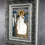 Бели Анђео - сребрни рам ПРЕМИУМ