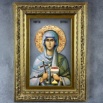 Света Петка - златни рам СТАНДАРД