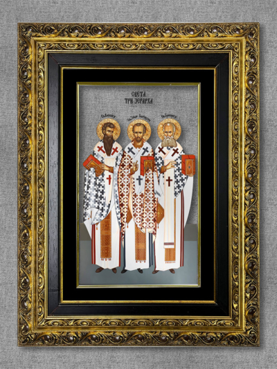 Света три Јерарха - Златни рам