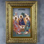Света Тројица - златни рам СТАНДАРД