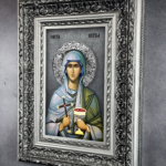 Света Петка - сребрни рам ПРЕМИУМ